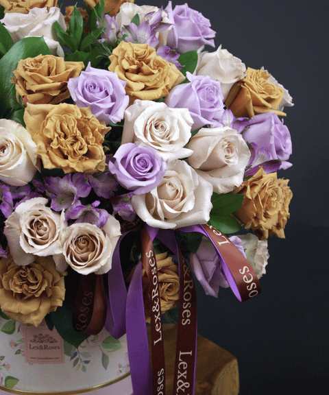 50 Box - Terracotta Roses