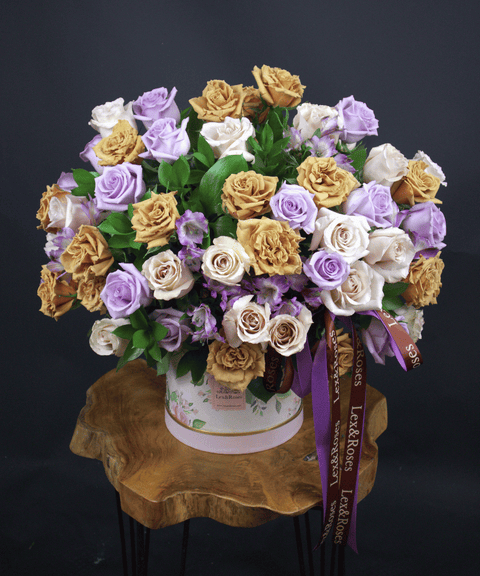 50 Box - Terracotta Roses