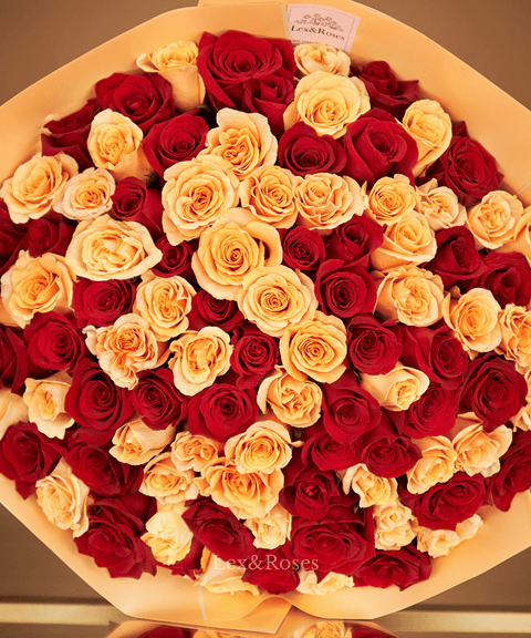 Peach Romance Bouquet