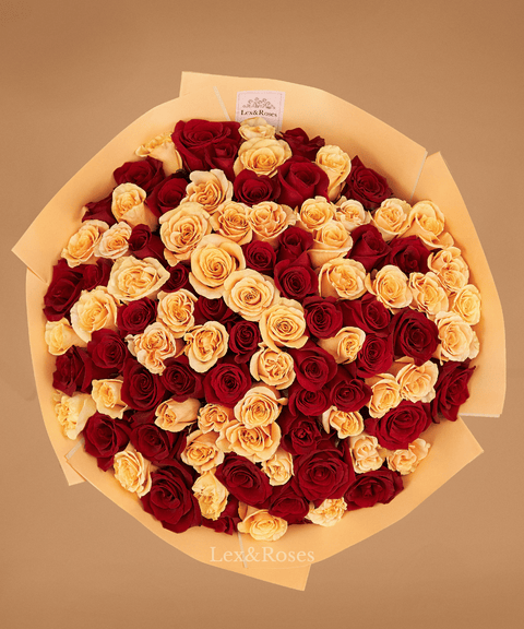 Peach Romance Bouquet
