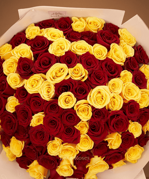 Yellow & Red Bouquet