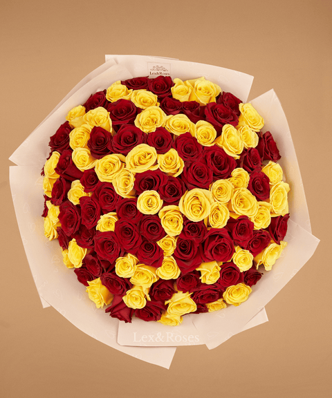 Yellow & Red Bouquet