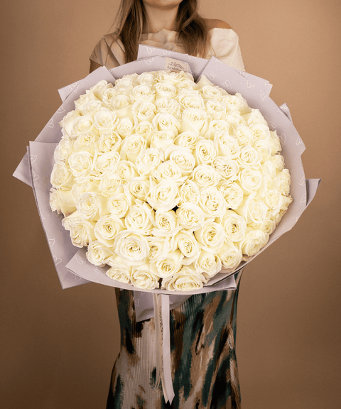 White Rose Bouquet