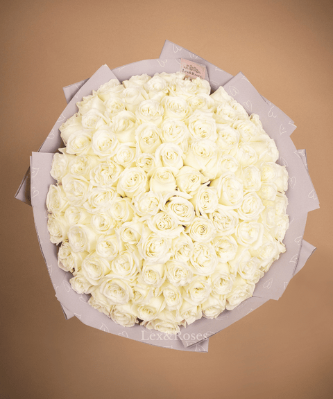 White Rose Bouquet