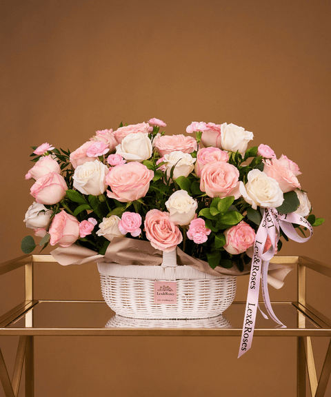 W Basket - Pink Deluxe