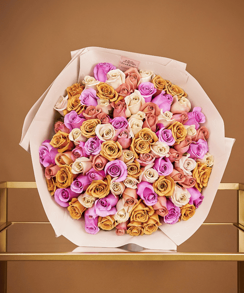 Terracotta Rose Bouquet
