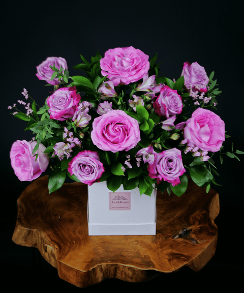 Lexi Box - Pink & Purple