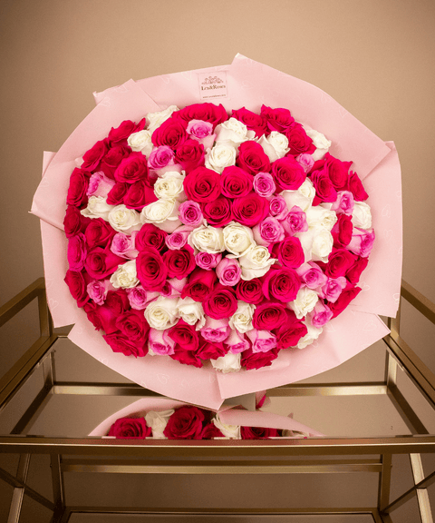 Hot Pink Deluxe Bouquet