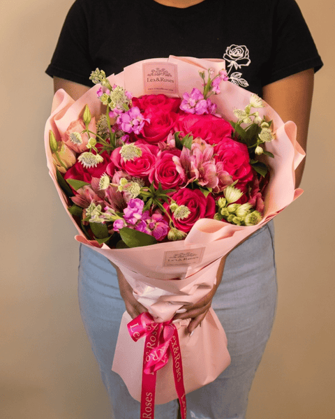 Mixed Bouquet - Hot Pink