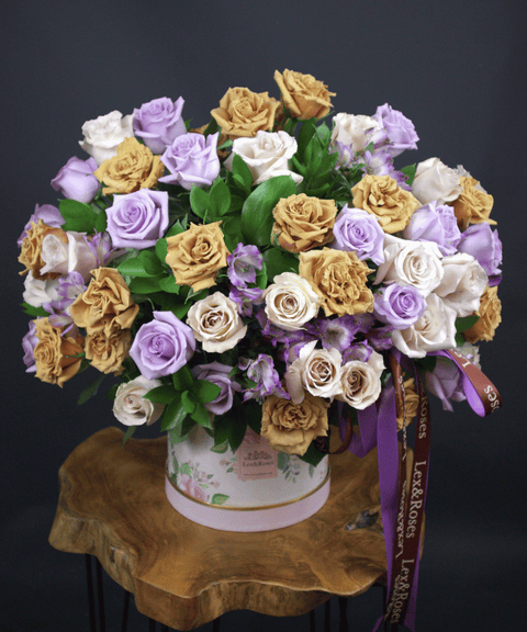 50 Box - Terracotta Roses
