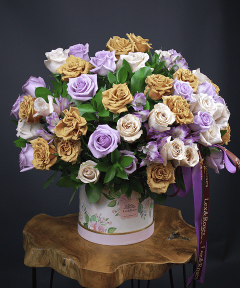 50 Box - Terracotta Roses