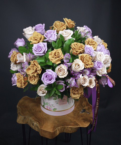 50 Box - Terracotta Roses