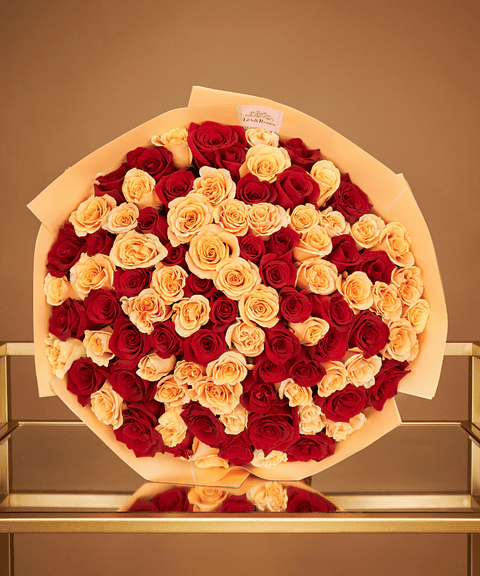 Peach Romance Bouquet