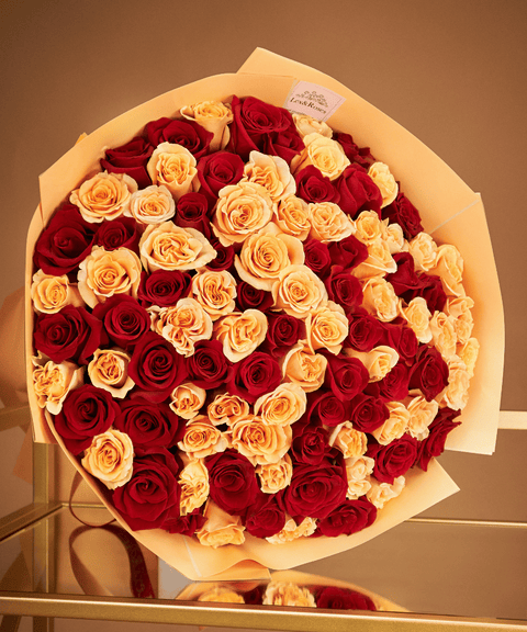 Peach Romance Bouquet