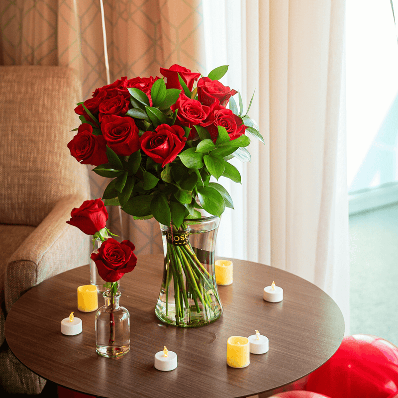 Hotel Room Decor Red (Premium Package)