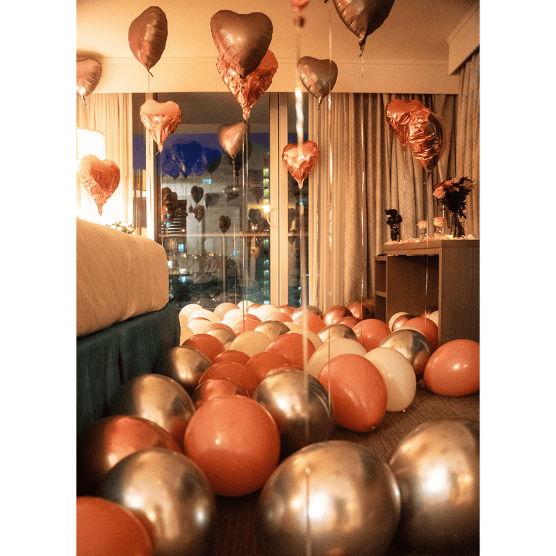 Hotel Room Decor - Rose Gold Deluxe (Premium Package)