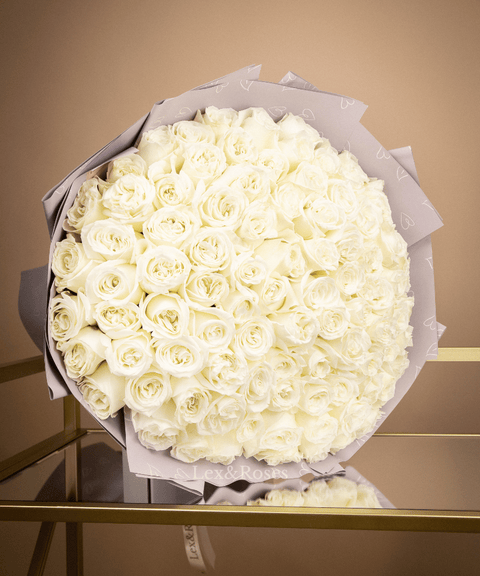 White Rose Bouquet