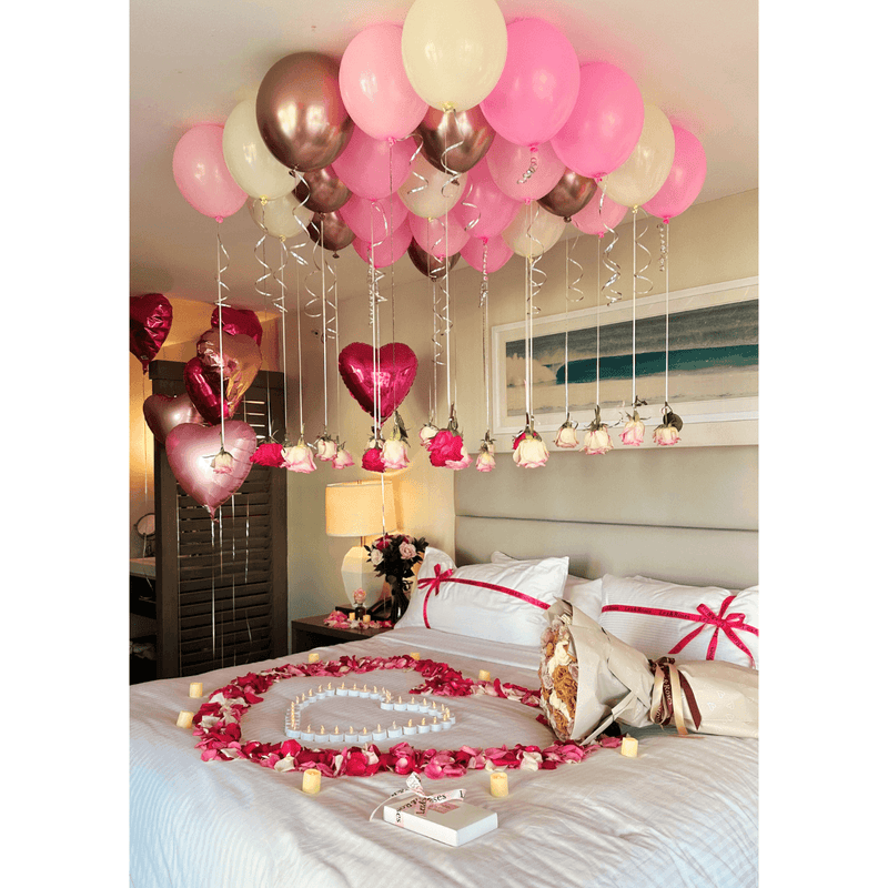 Hotel Room Decor - Hot Pink Deluxe (Premium Package)