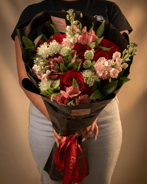 Mixed Bouquet - Red Roses