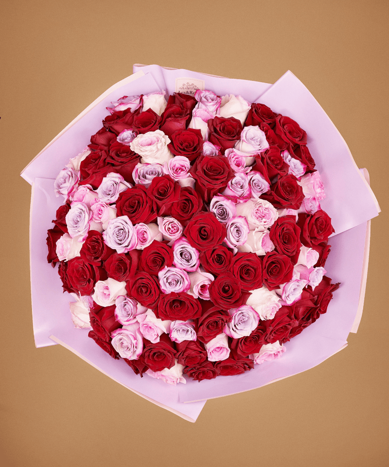 Deluxe Rose Bouquet - Valentines