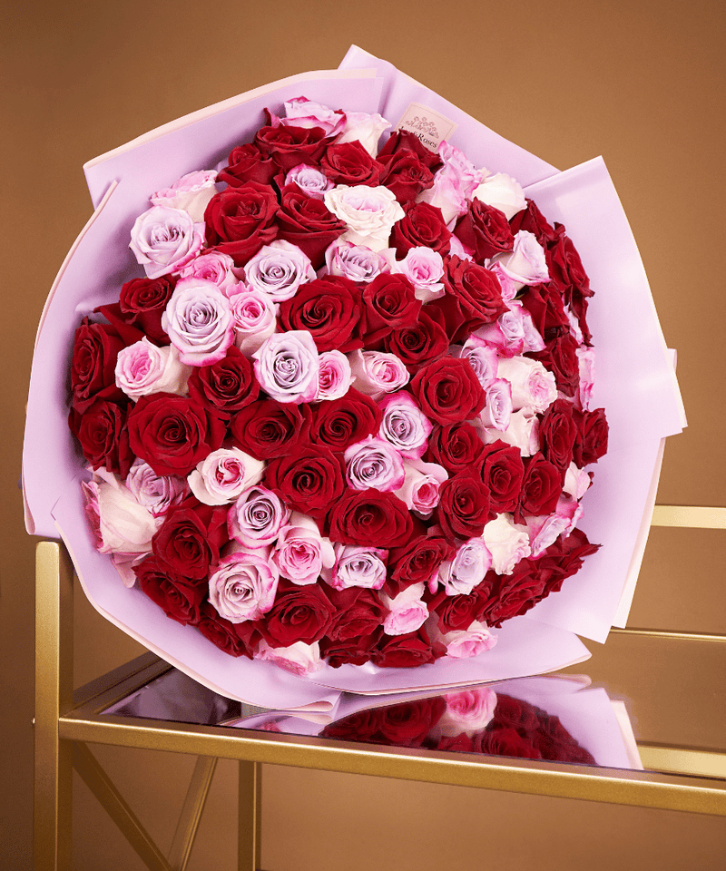 Deluxe Rose Bouquet - Valentines