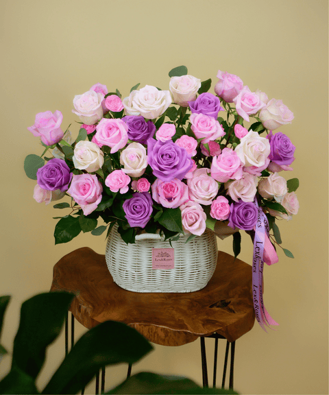 W Basket E - Purple Deluxe