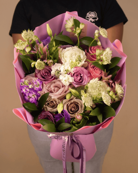 Mixed Bouquet - Purple Deluxe