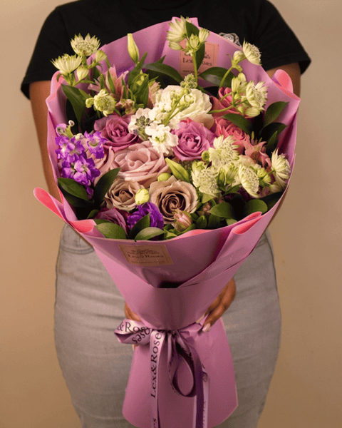Mixed Bouquet - Purple Deluxe