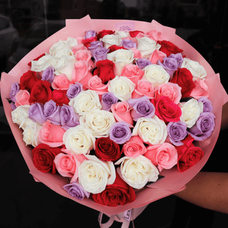 Lilac Xpression Rose Bouquet