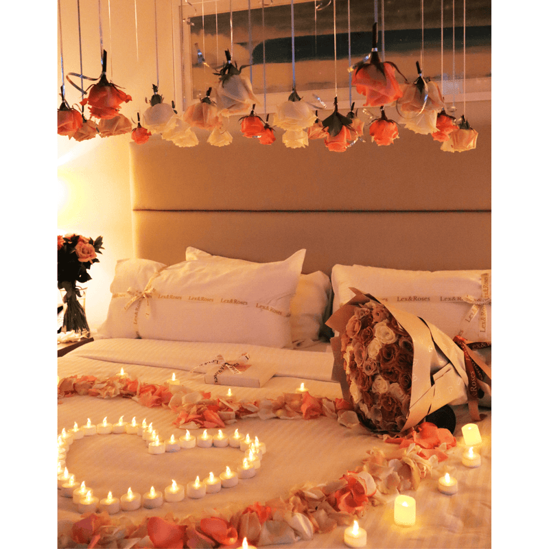 Hotel Room Decor - Rose Gold Deluxe (Premium Package)