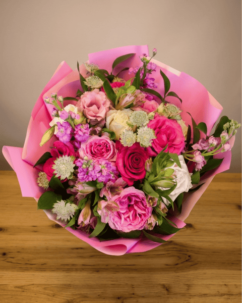 Mixed Bouquet - Hot Pink Deluxe
