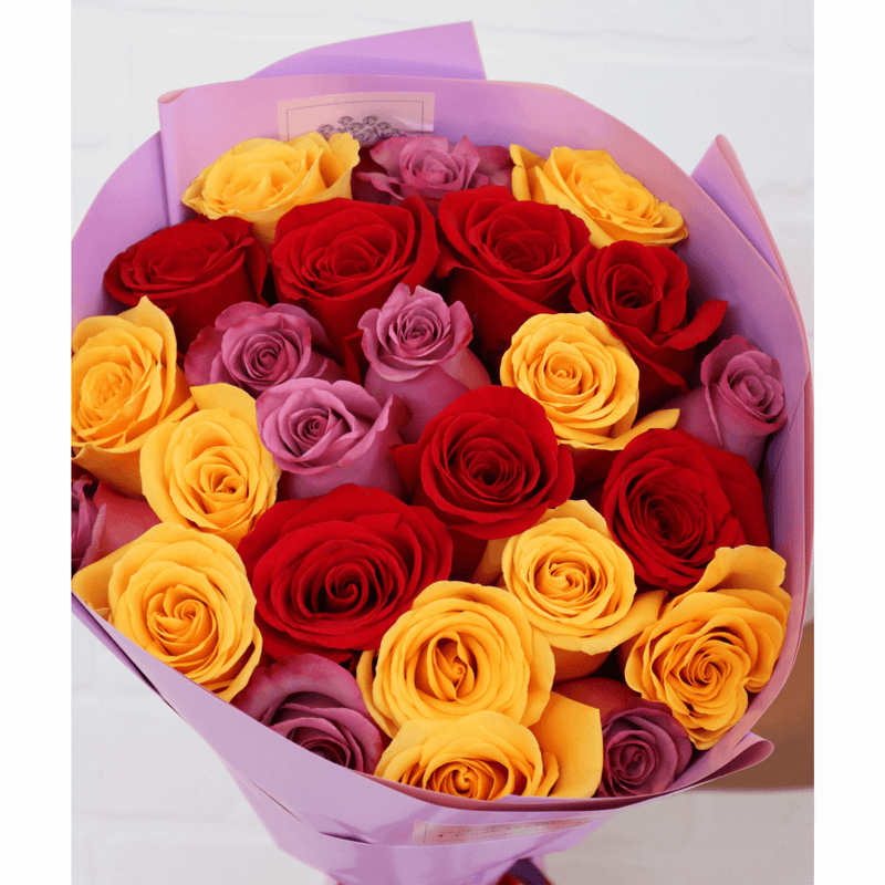 Yellow Kiky Roses - Nationwide