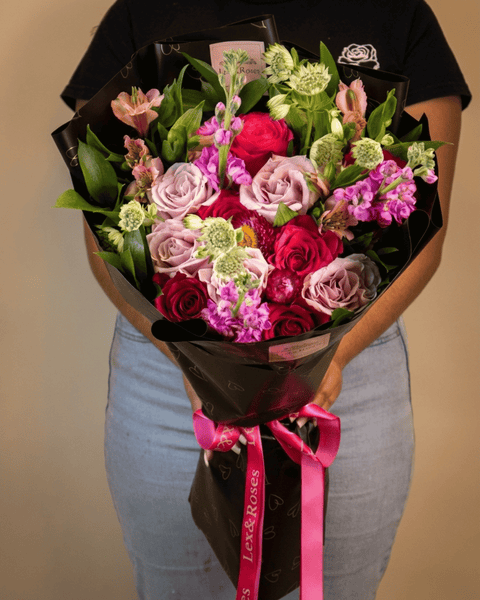 Mixed Bouquet - Raspberry