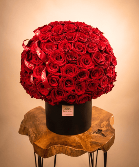 Red Roses HatBox