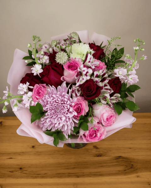 Red & Pink Mixed Bouquet - Mother's Day