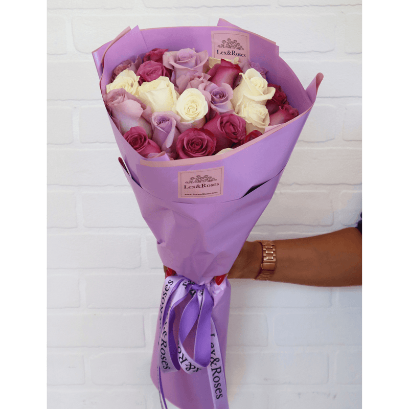 Purple Tones Roses - Nationwide