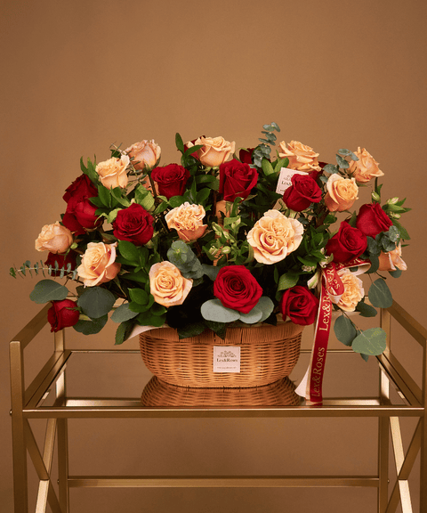 B Basket - Peach Romance