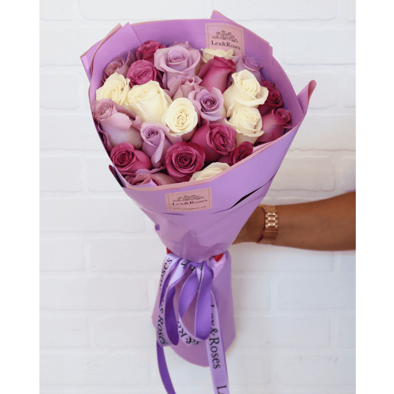 Purple Tones Roses - Nationwide