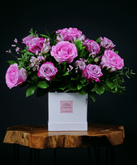 Lexi Box - Pink & Purple