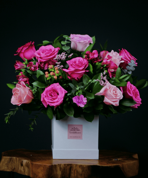 Lexi Box - Pink & Hot Pink