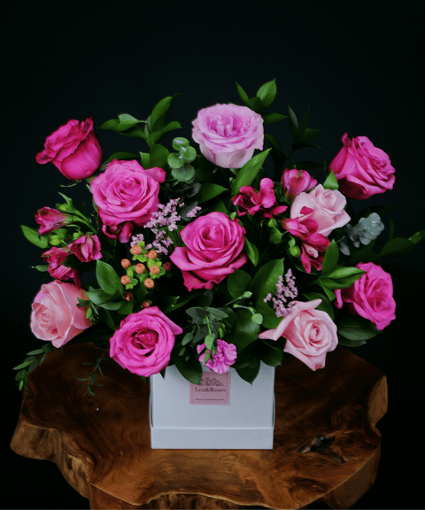 Lexi Box - Pink & Hot Pink
