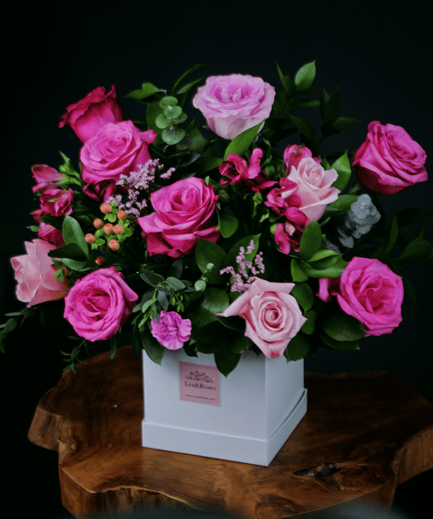 Lexi Box - Pink & Hot Pink