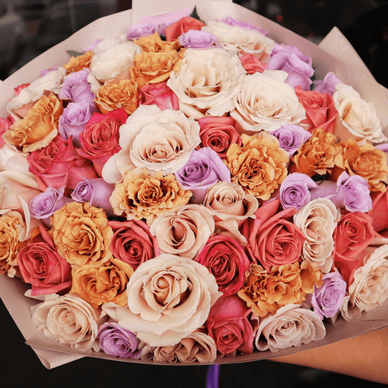 Terracotta Rose Bouquet