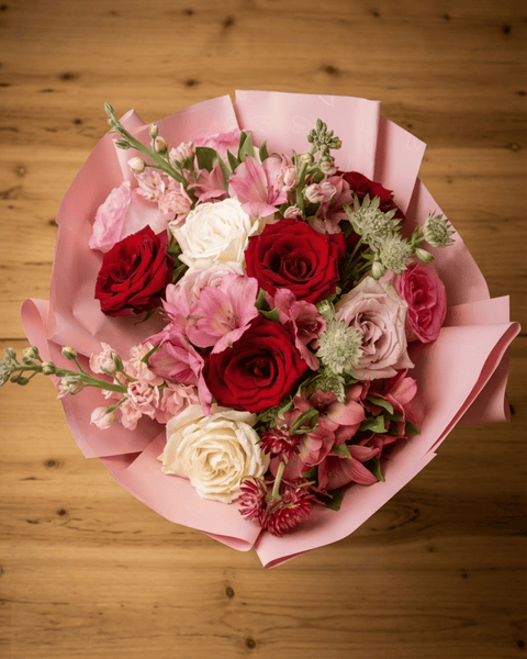 Red Deluxe Mixed Bouquet - Mother's Day