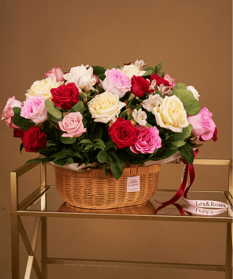 B Basket - Red Deluxe