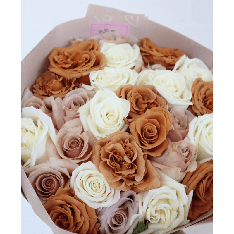 Cappuccino Deluxe Roses - Nationwide