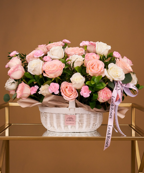 W Basket - Pink Deluxe