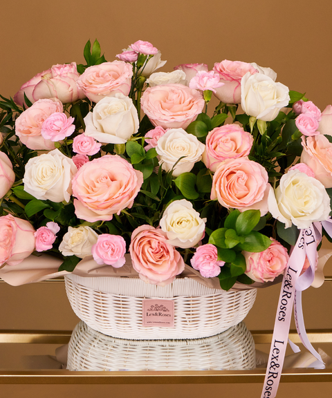 W Basket - Pink Deluxe