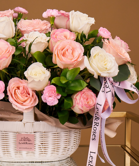 W Basket - Pink Deluxe