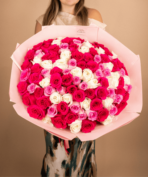 Hot Pink Deluxe Bouquet